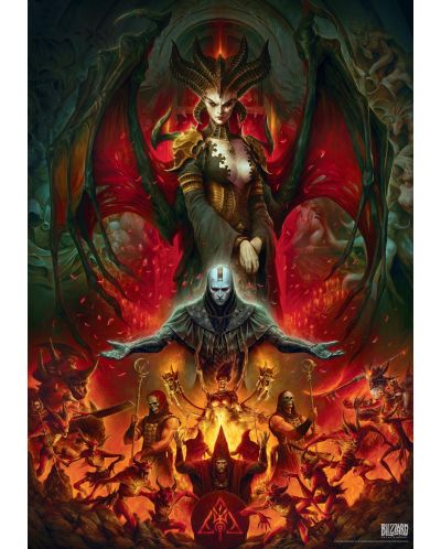 Παζλ Good Loot 1000 κομμάτια  - Diablo IV: Lilith Composition - 2